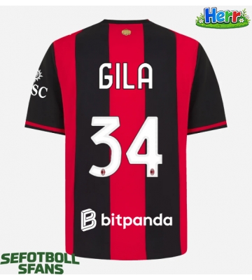 AC Milan Mario Gila #34 Hemmatröja 2026-27 Kortärmad